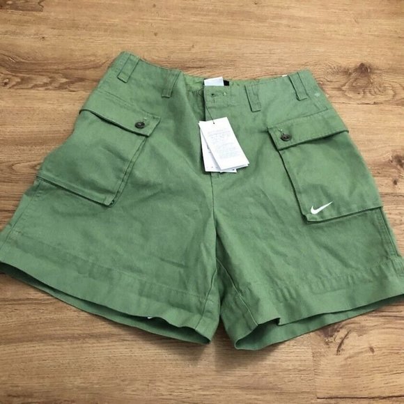 Nike Life Cargo Shorts Woven Light Green FJ7137-386 Men's Size 30